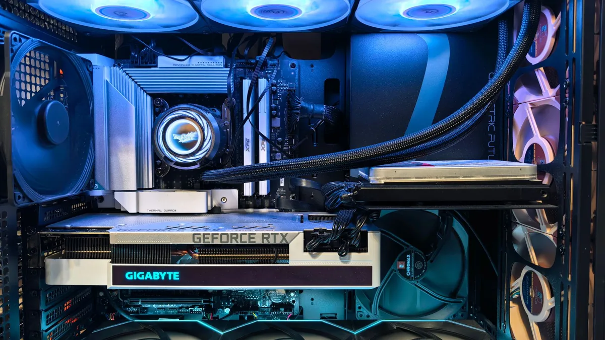 A modern gaming PC build — illustrative of the hardware discussed below.