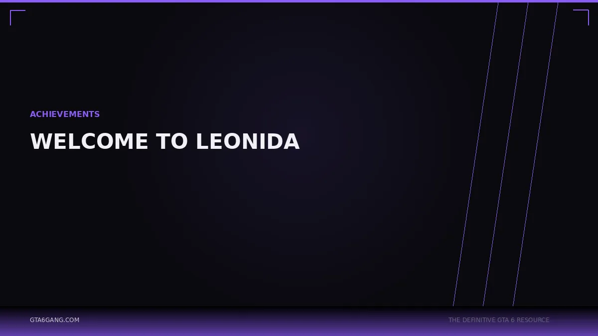Welcome to Leonida in GTA 6 — Achievements guide