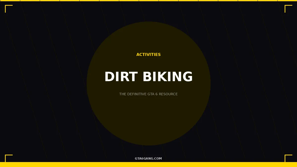 Dirt Biking in GTA 6