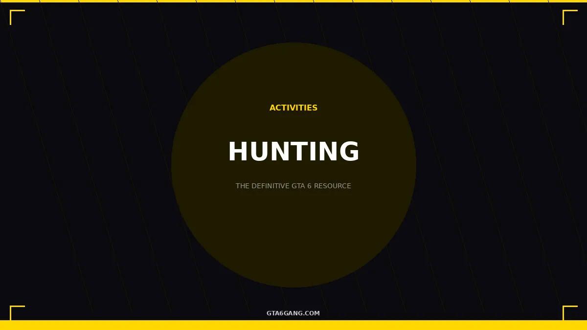 Hunting in GTA 6