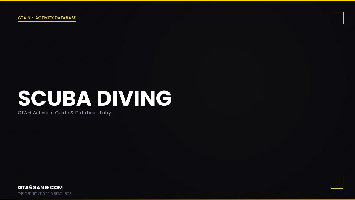 Scuba Diving in GTA 6 — Activities guide on GTA6Gang.com
