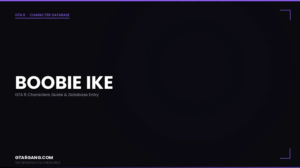 Boobie Ike character portrait in GTA 6