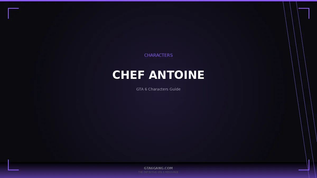 Chef Antoine — reference image