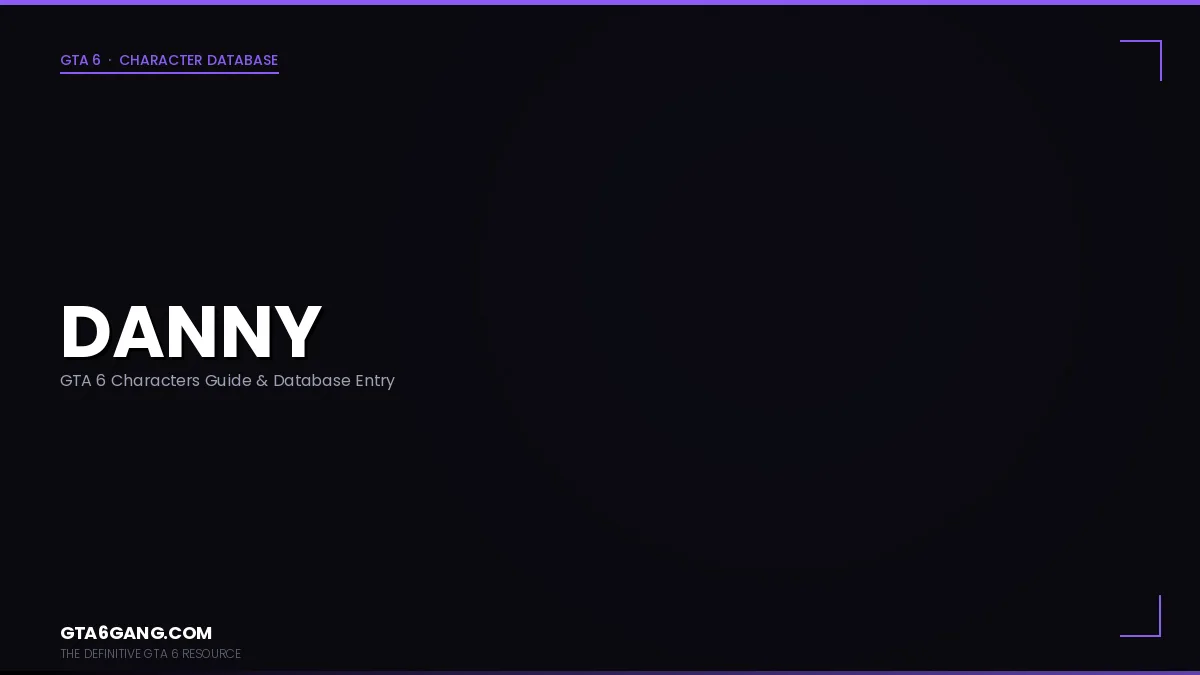 Danny character portrait in GTA 6