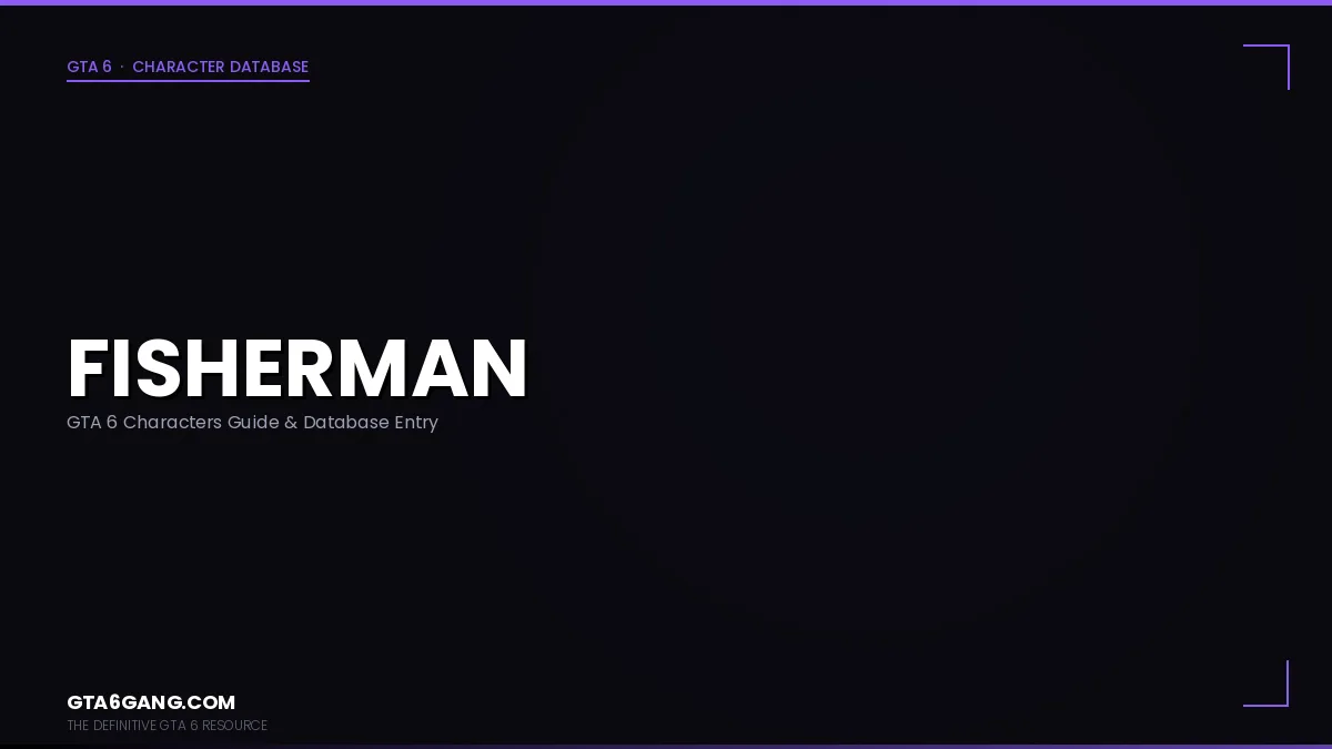 Fisherman character portrait in GTA 6