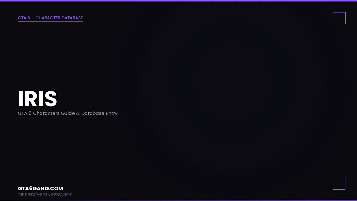 Iris character portrait in GTA 6