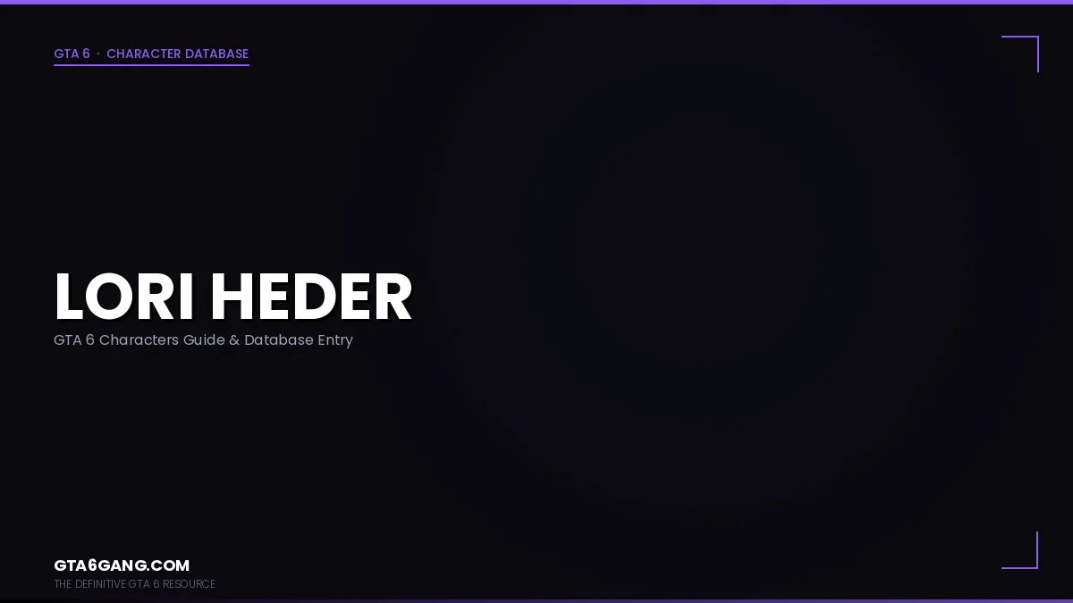 Lori Heder character portrait in GTA 6