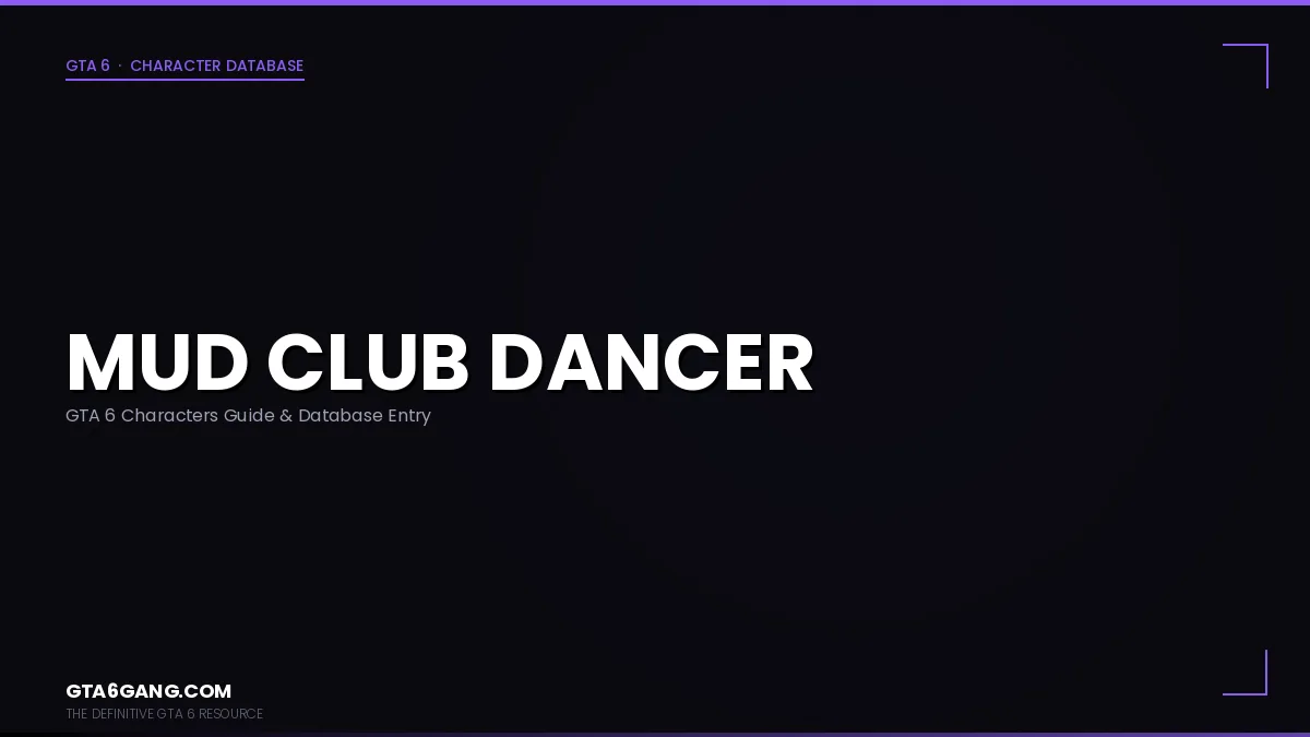 Mud Club Dancer character portrait in GTA 6
