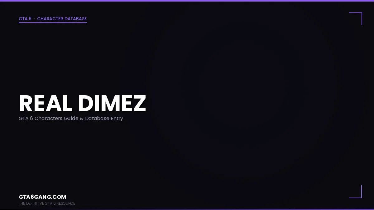 Real Dimez character portrait in GTA 6