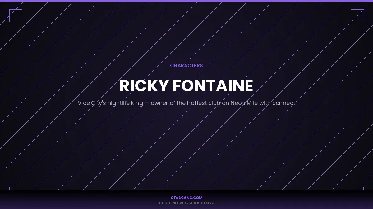 Ricky Fontaine — reference image