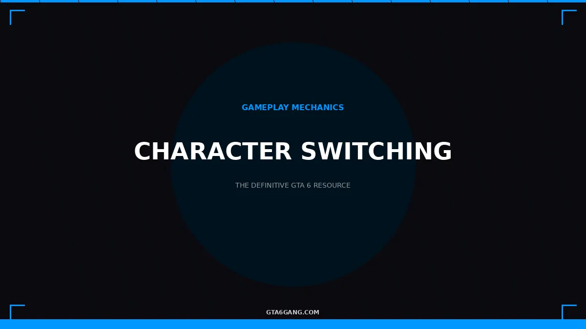 Character Switching in GTA 6
