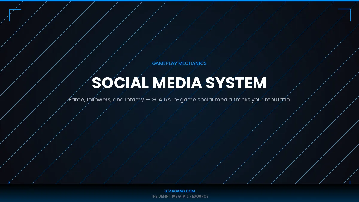 Social Media System in GTA 6 — Gameplay Mechanics guide on GTA6Gang.com