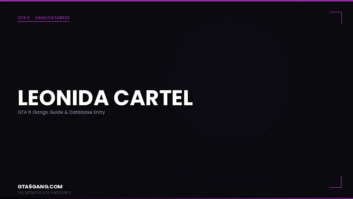 Leonida Cartel in GTA 6