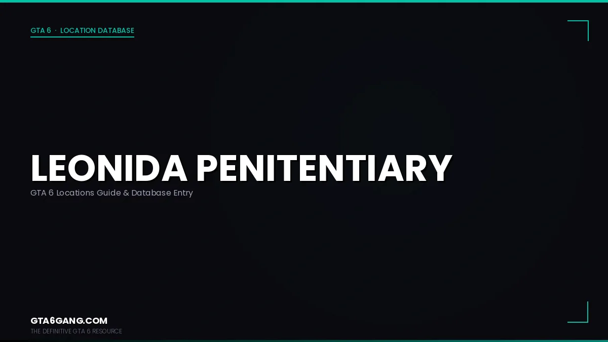 Leonida Penitentiary in GTA 6
