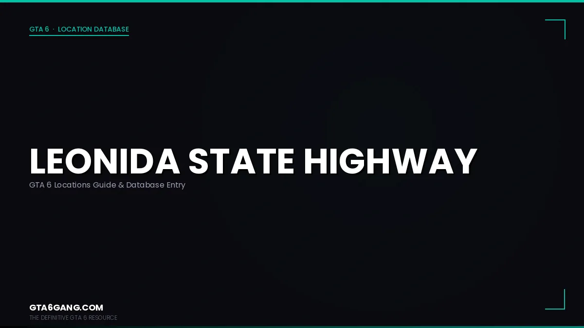 Leonida State Highway in GTA 6