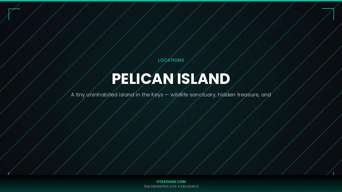 Pelican Island in GTA 6 — guide on GTA6Gang.com