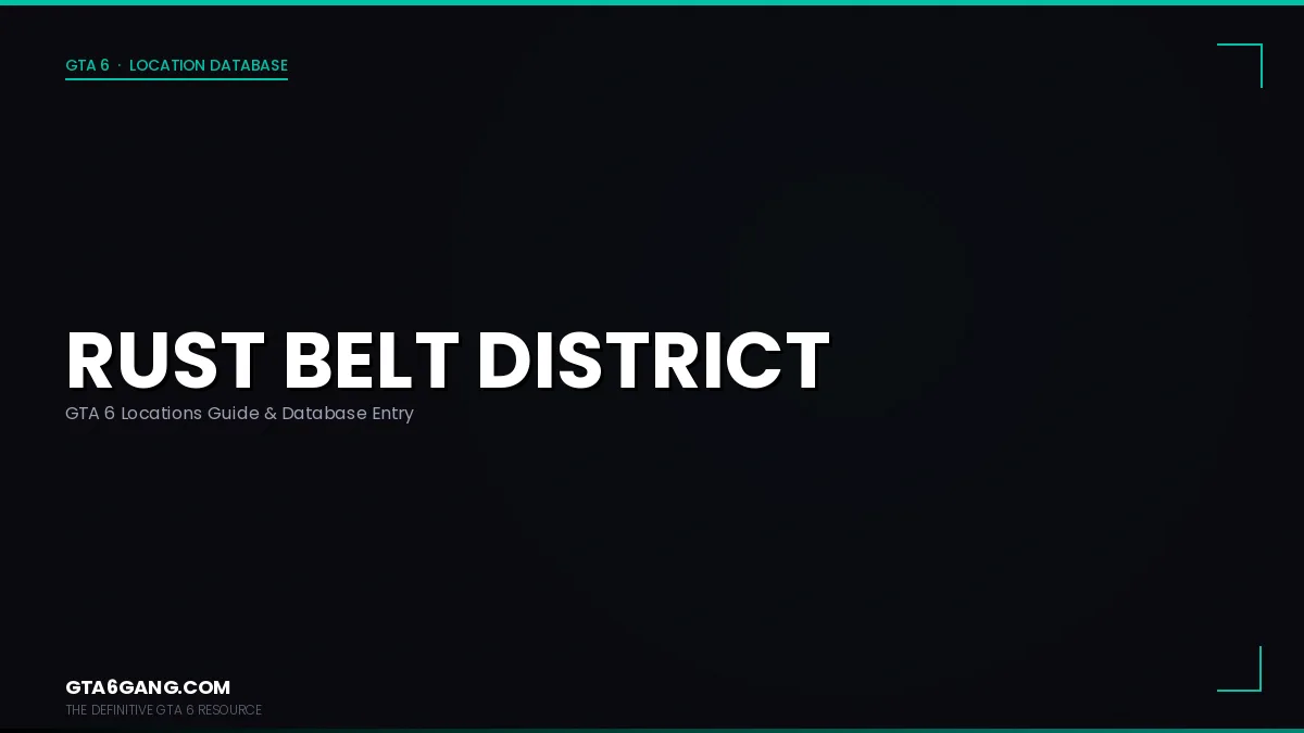 Rust Belt District in GTA 6