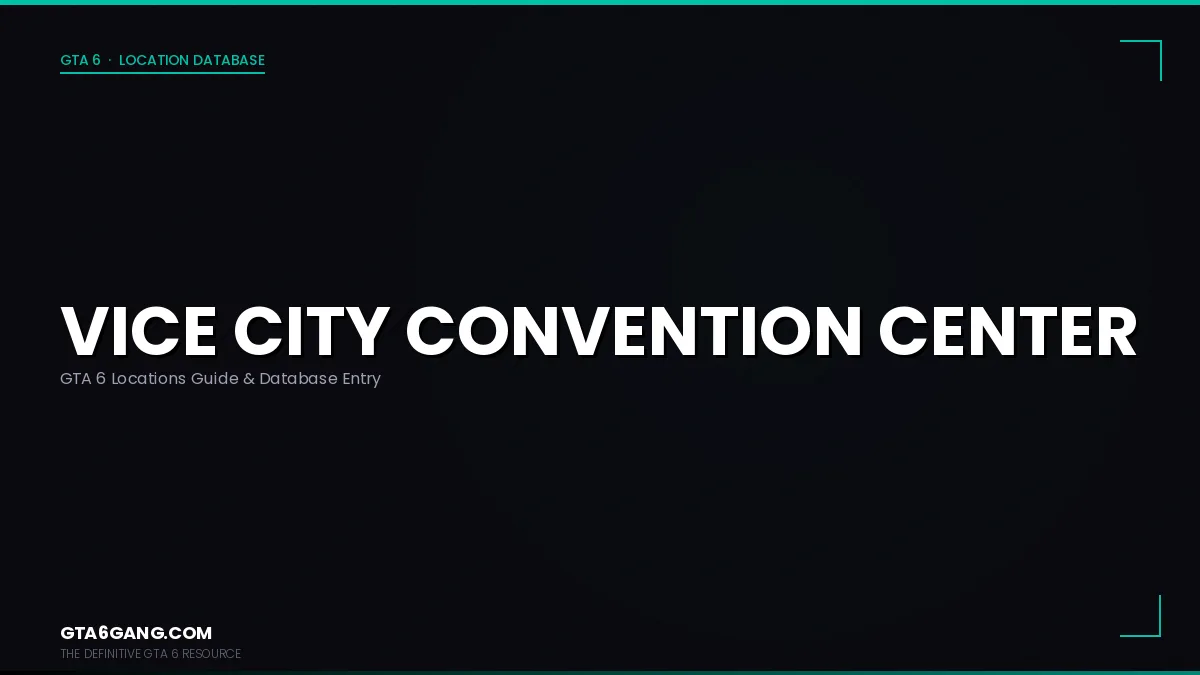 Vice City Convention Center in GTA 6