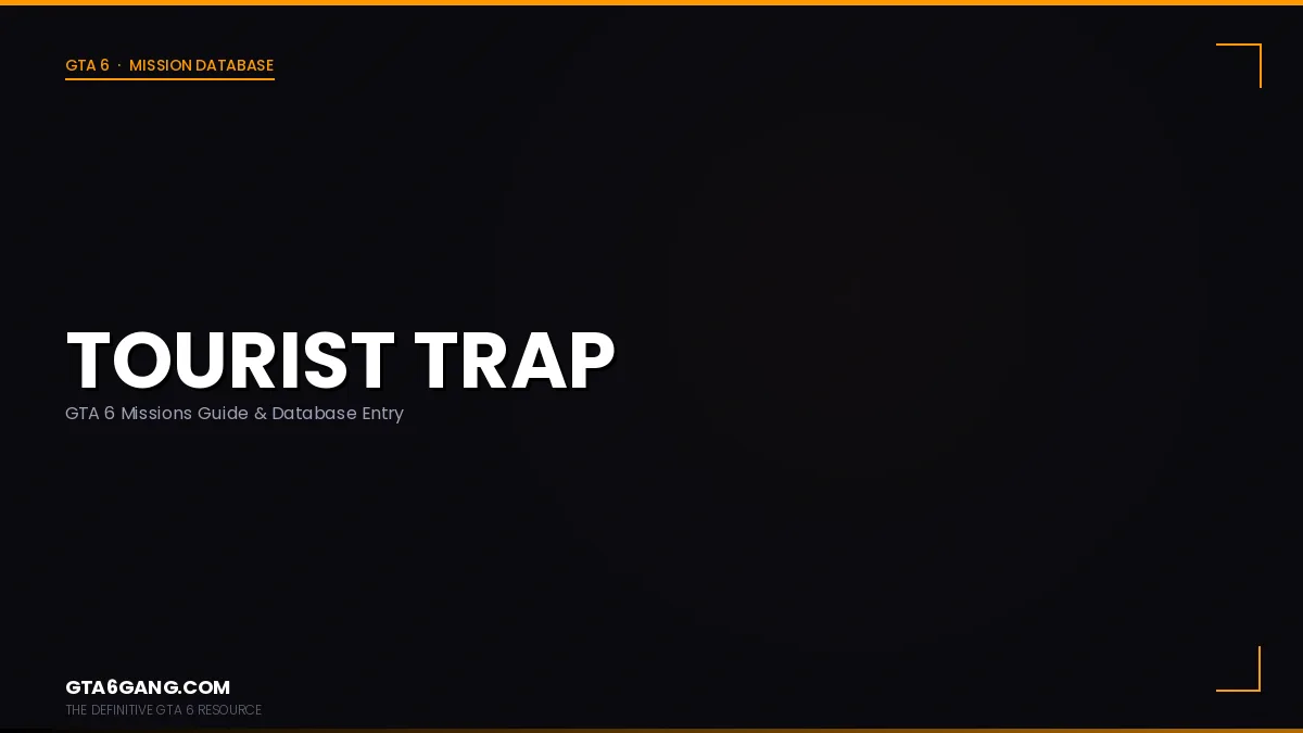 Tourist Trap mission in GTA 6 on GTA6Gang.com