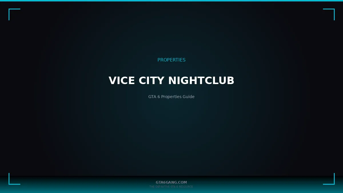 Nightclub Business in GTA 6 — Properties guide on GTA6Gang.com