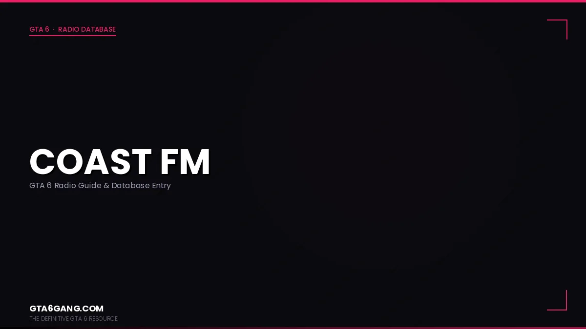 Coast FM in GTA 6