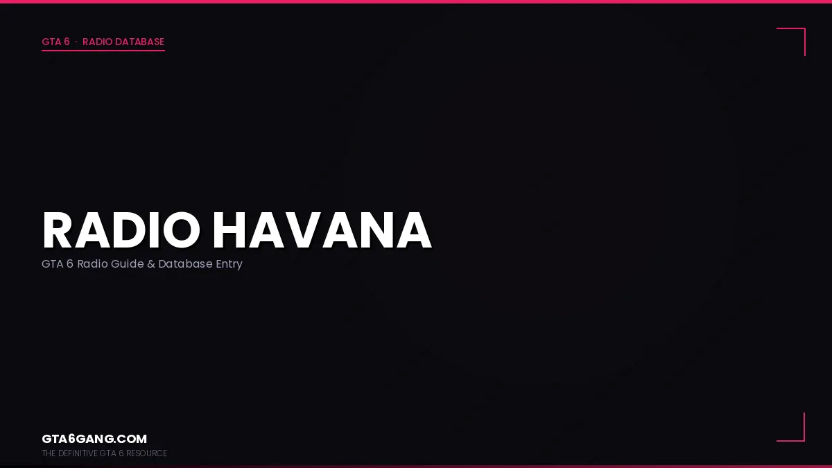 Radio Havana in GTA 6