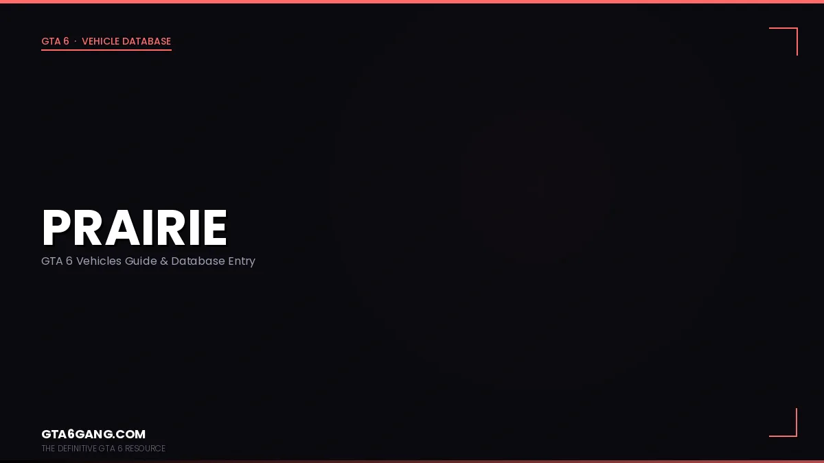 The Prairie in GTA 6 — a Honda Civic Si / CRX-inspired vehicle in Vice City