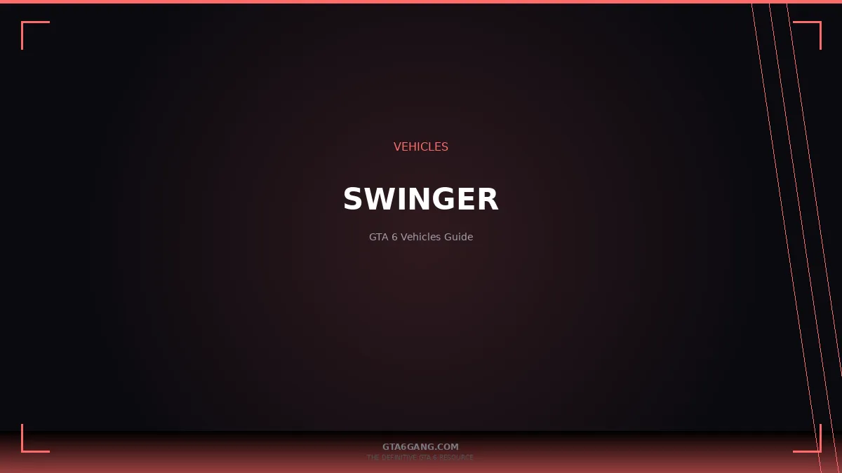 Swinger in GTA 6 — Vehicles guide and database entry on GTA6Gang.com