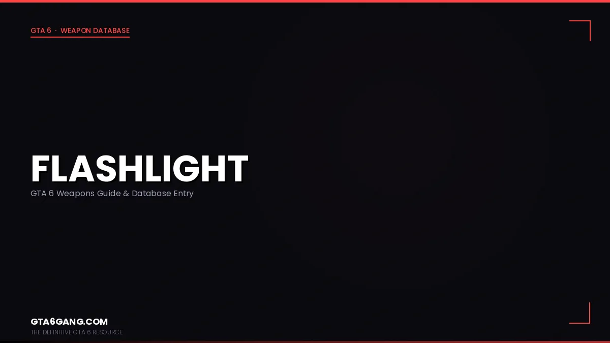 The Flashlight in GTA 6