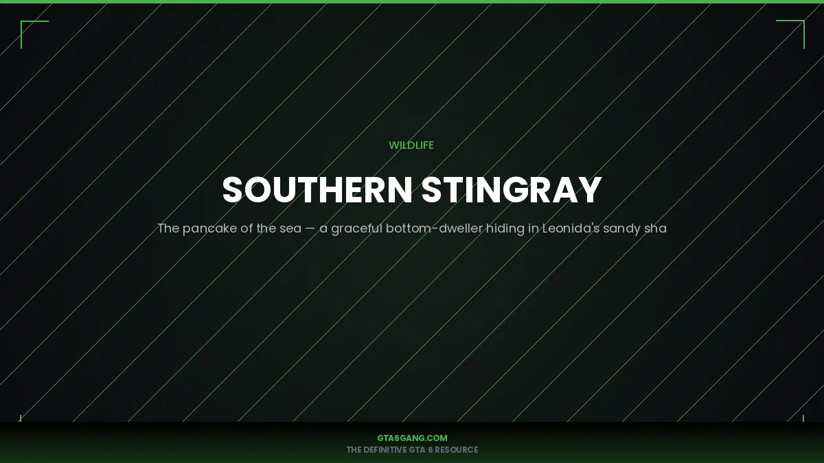 Southern Stingray — real-world reference image